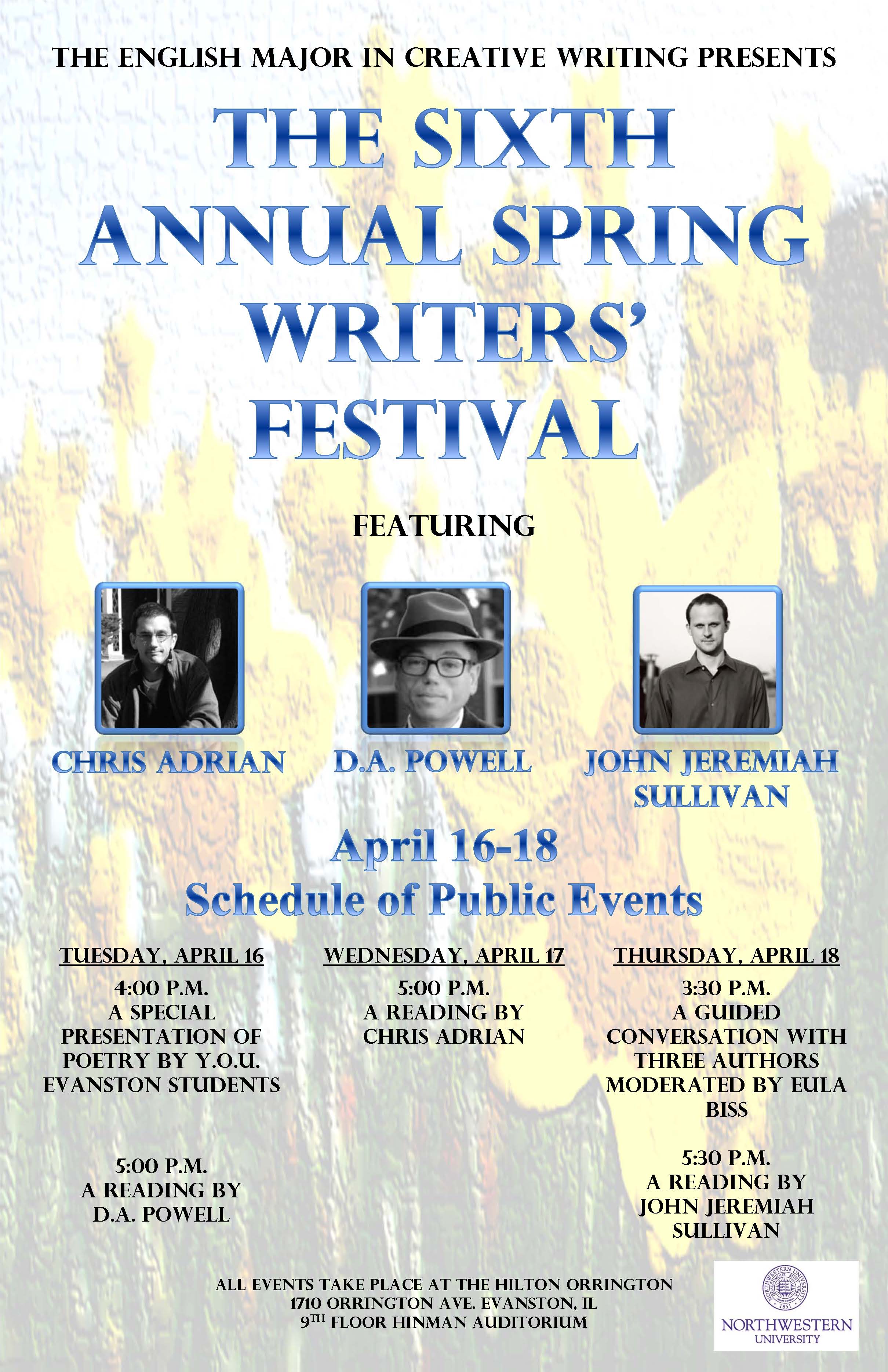 2013 Writers Festival